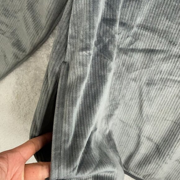 NWOT Spyder Men's M/M Gray Quarter-Zip Pullover Sweatshirt Soft Ribbed Fleece - Picture 9 of 10